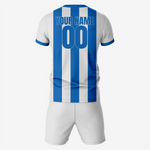 Comfortable White and Blue Soccer Gear for Teams - K2 Sportswear | Custom Sports Uniforms & Apparels - K2 Sportswear