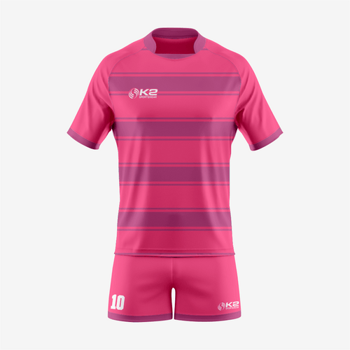 Custom Deep Pink Rugby Gear for Your Team - K2 Sportswear | Custom Sports Uniforms & Apparels - K2 Sportswear