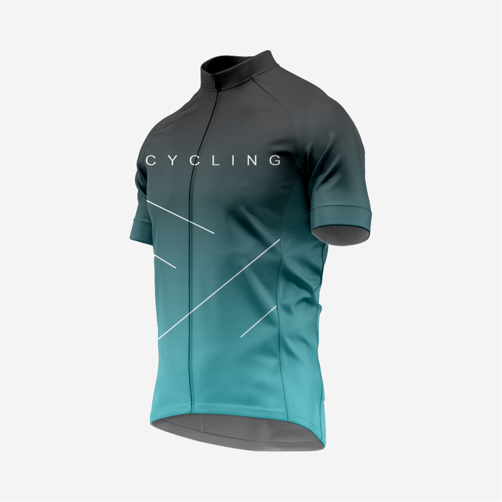 Men’s Cycling Jersey and Shorts Set – Road Bike Clothing Dark Cyan