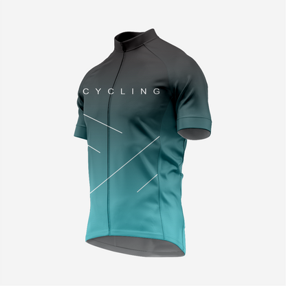 Men’s Cycling Jersey and Shorts Set – Road Bike Clothing Dark Cyan