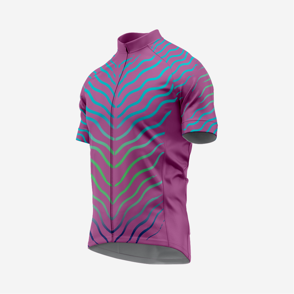 Men’s Cycling Jersey & Bib Shorts – Quick‑Dry, Breathable Short‑Sleeve Kit