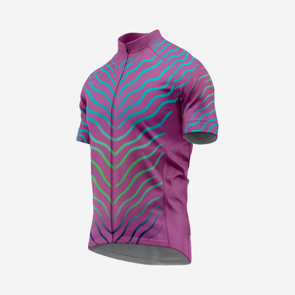 Men’s Cycling Jersey & Bib Shorts – Quick‑Dry, Breathable Short‑Sleeve Kit