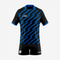Personalized Rugby Jersey & Shorts Set in Black/Blue
