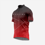 Men’s Cycling Short Sleeve Jersey Performance Road Bike Apparel - Dark Red - K2 Sportswear | Custom Sports Uniforms & Apparels - K2 Sportswear
