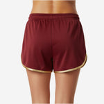 Custom Cheerleading Shorts - Athletic Practice Shorts in Dark Red