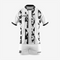 Personalized Rugby Jersey & Shorts Set in White/Black