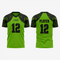 Custom Green Football Fan Jersey for Men & Women