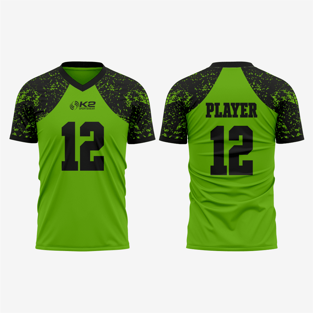 Custom Green Football Fan Jersey for Men & Women
