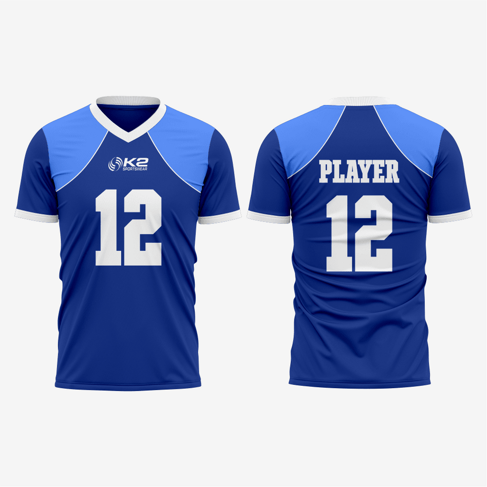 Custom Football Fan Jersey - Blue