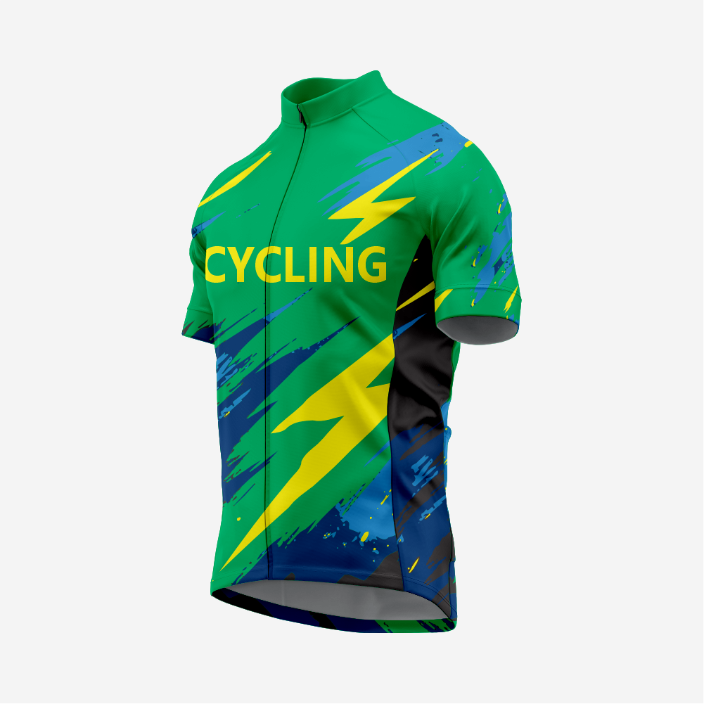 Men’s Bike Jersey and Shorts Set – Breathable, Pro Team Fit