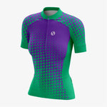 Premium Custom Cycling Kit for Women – Green & Purple - K2 Sportswear | Custom Sports Uniforms & Apparels - K2 Sportswear
