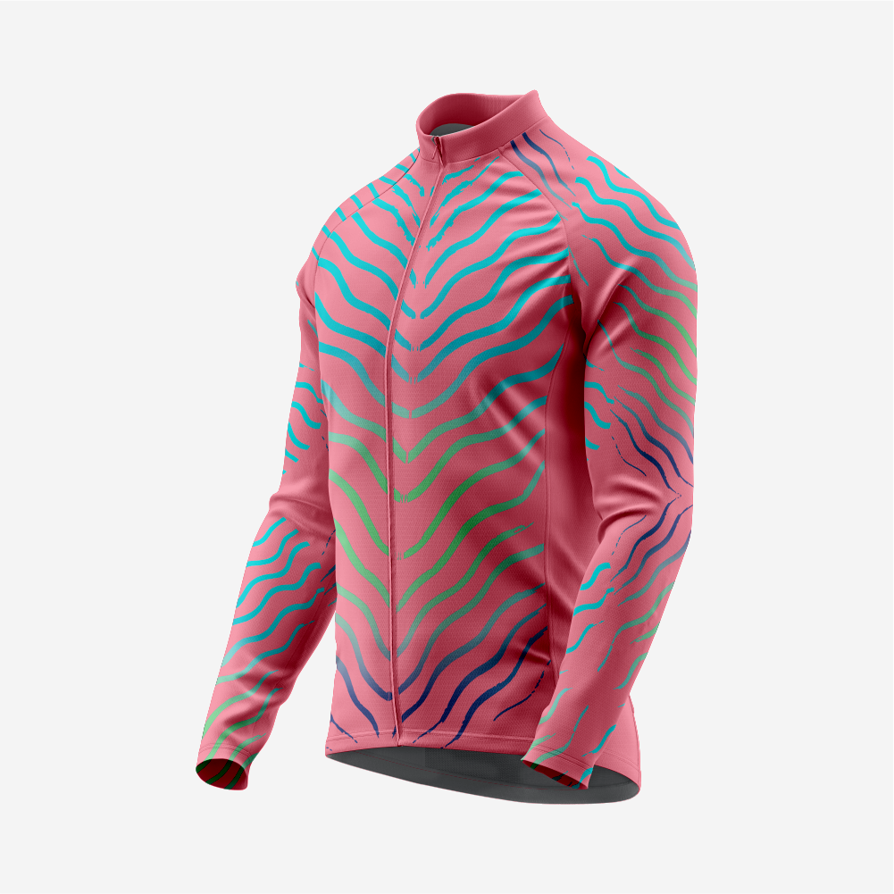 Men’s Long Sleeve Cycling Jersey Quick‑Dry Set