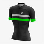 Personalized Women's Cycling Kit – Green/Grey/Black - K2 Sportswear | Custom Sports Uniforms & Apparels - K2 Sportswear
