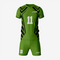 Green/Black Custom Volleyball Uniform Set for Teams