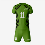 Green/Black Custom Volleyball Uniform Set for Teams - K2 Sportswear | Custom Sports Uniforms & Apparels - K2 Sportswear