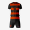 Orange/Black Custom Volleyball Uniform Set for Teams