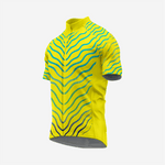 Men’s Yellow Short Sleeve Cycling Jersey for Road and Racing - K2 Sportswear | Custom Sports Uniforms & Apparels - K2 Sportswear