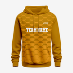 Custom Wrestling Hoodie in Bronze – Athletic Fit - K2 Sportswear | Custom Sports Uniforms & Apparels - K2 Sportswear
