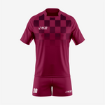 Customized Rugby Uniform Set in Maroon - K2 Sportswear | Custom Sports Uniforms & Apparels - K2 Sportswear