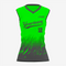 Custom Softball Sleeveless V Neck Jersey – Green/Gray