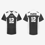 Customized Black Football Practice Jersey – Men & Women - K2 Sportswear | Custom Sports Uniforms & Apparels - K2 Sportswear