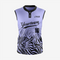 Custom 2-Button Sleeveless Softball Jersey – Pastel Purple for Your Team