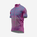 Men’s Purple Short Sleeve Cycling Jersey for Road and Racing - K2 Sportswear | Custom Sports Uniforms & Apparels - K2 Sportswear