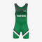 Personalized Dark Green Wrestling Singlet – Premium Quality