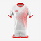 Customized Rugby Uniform Set in Red/White