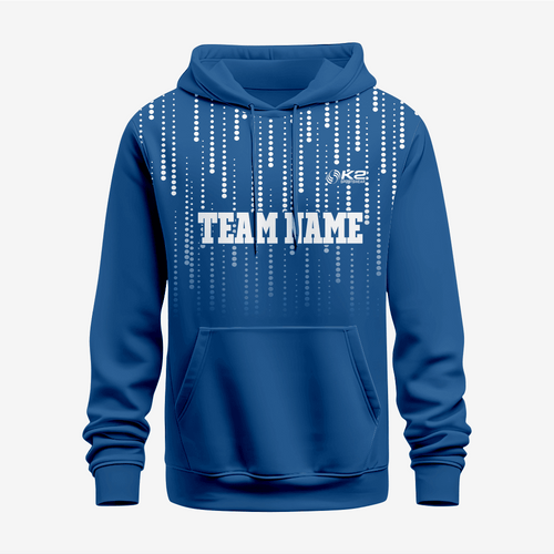 Personalized Wrestling Hoodie in Dark Blue - K2 Sportswear | Custom Sports Uniforms & Apparels - K2 Sportswear