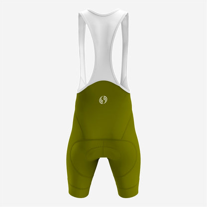 Customized Army Green Men's Cycling Bib Shorts