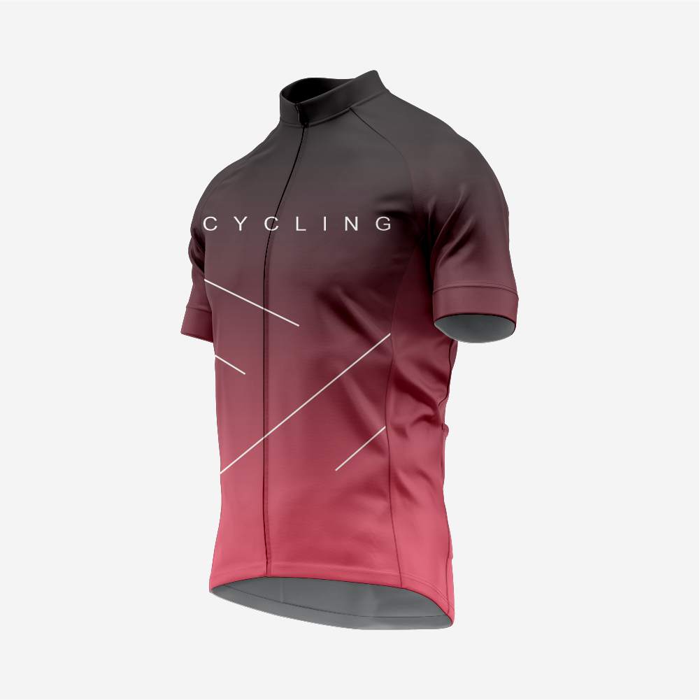 Pro-Fit Men’s Cycling Kit – Road Cycling Apparel Dark Pink