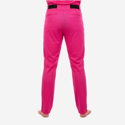 Custom Baseball Pants - Custom Team Colors Uniform Pants in Pink