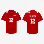 Custom Red Football Practice Jersey – Men & Women - K2 Sportswear | Custom Sports Uniforms & Apparels - K2 Sportswear