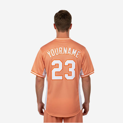 Custom Baseball Team Jersey - Full Button Baseball Jersey Custom Name & Number