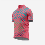 Mens Short Sleeve Cycling Jersey Dark Pink Lightweight Bike Apparel - K2 Sportswear | Custom Sports Uniforms & Apparels - K2 Sportswear