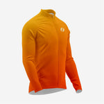 Men’s Long Sleeve Cycling Jersey – Red-Orange, Pro Performance - K2 Sportswear | Custom Sports Uniforms & Apparels - K2 Sportswear