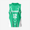 Custom Men's Paris Green Lacrosse Pinnie