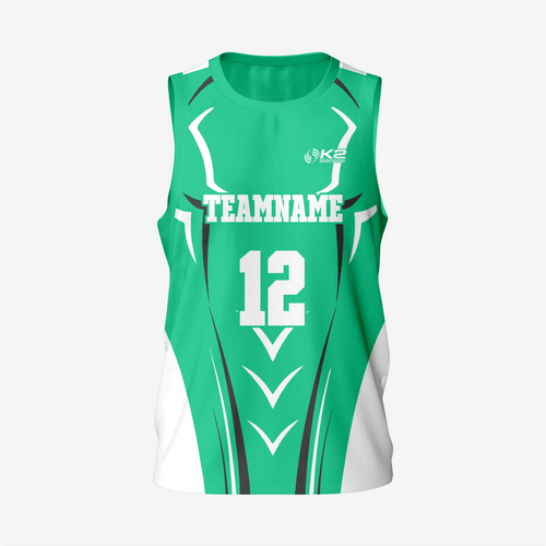 Custom Men's Paris Green Lacrosse Pinnie - K2 Sportswear | Custom Sports Uniforms & Apparels - K2 Sportswear