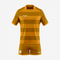 Custom Rugby Uniform Set in Orange/Brown