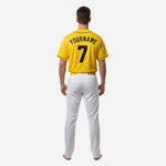 Yellow Custom Baseball Uniform - Complete Jersey & Pants Set Team Name Number