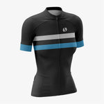 Custom Black Women's Cycling Kit – Pro Fit - K2 Sportswear | Custom Sports Uniforms & Apparels - K2 Sportswear