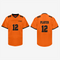 Customized Orange Football Practice Jersey – Men & Women