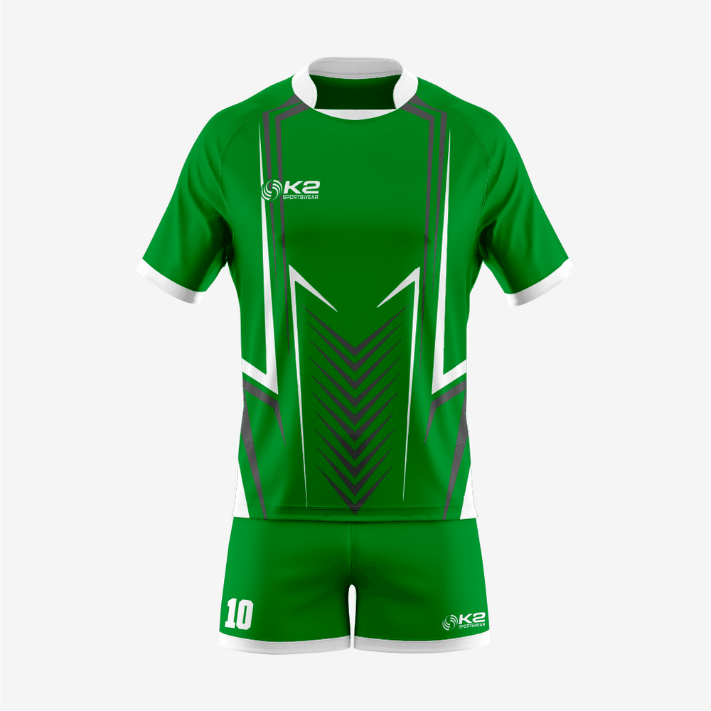 Custom Green Rugby Gear for Your Team