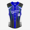 Custom Black/Blue Sleeveless Full Button Softball Jersey – Pro Fit
