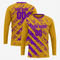 Premium Goalkeeper Jersey in Gold and Purple