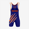 Custom Dark Blue Wrestling Singlet – Men's and Women's