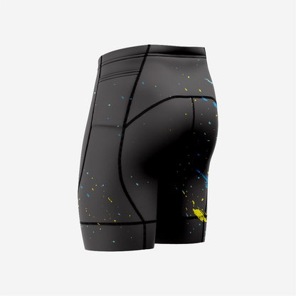 Padded Cycling Shorts Mens Black Road Ready