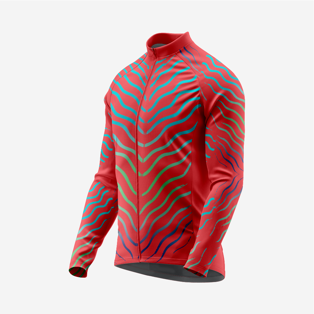 Men’s Long Sleeve Bicycle Jersey Quick‑Dry Set