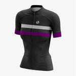 Personalized Women's Cycling Kit – Purple/White/Black - K2 Sportswear | Custom Sports Uniforms & Apparels - K2 Sportswear